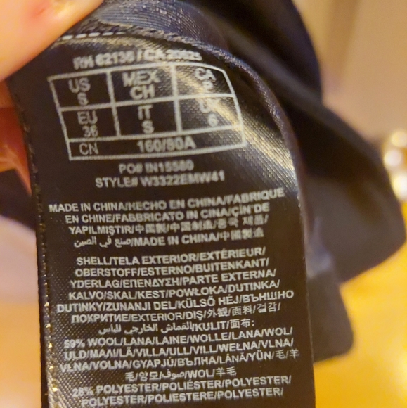 GUESS Wool Peacoat - Picture 3 of 3